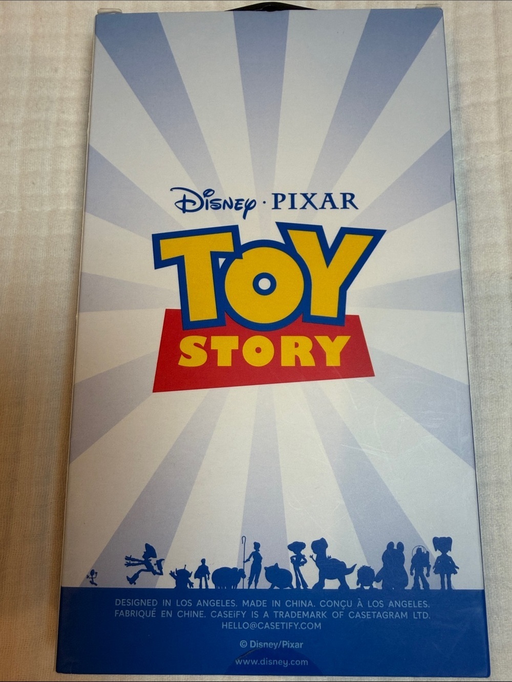 Casetify Clear Glossy Black Toy Story Sticker Art IPhone 14 Pro Max Case - Picture 2 of 3